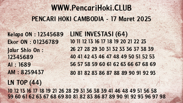 Prediksi Cambodia