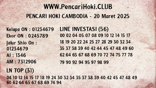 Prediksi Cambodia