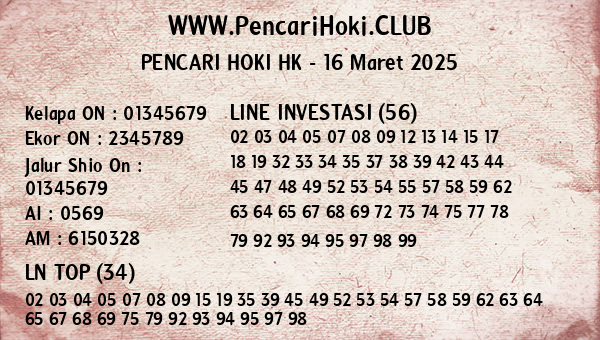 Prediksi HK