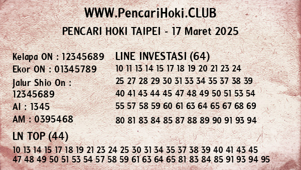 Prediksi Taipei